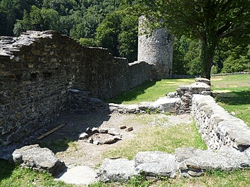 Reste der Wirtschaftsgebäude