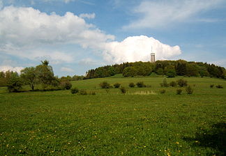 Blick auf die Rother Kuppe von Westen