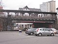 Bahnbrücke des Bahnsteiges 1/2 (2014)