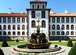 The main entrance of Elisabethenburg Palace