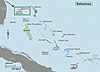 Symphyotrichum lucayanum distribution map: endemic to the island of Grand Bahama.