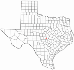 Location of Sunrise Beach Village, Texas