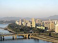 Another view of the river through Pyongyang