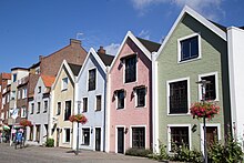 Des maisons en briques