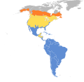 Aire de répartition du Grand Chevalier