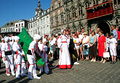 Mons, la procession du Car d'Or.