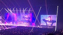 A crowd at Blackpink's Seoul concert