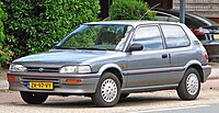 1991 Corolla 1.3 XLi three-door hatchback (Netherlands)