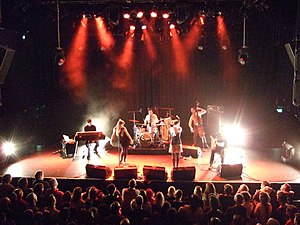 Nouvelle Vague playing Rockefeller Music Hall, Norway in February 2007