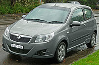 Holden Barina (TK) 3-door (T250)