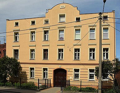 Facade on the street