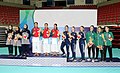 Women Kata Team Medal Ceremony