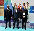 Women Kumite 55 kg Medal Ceremony