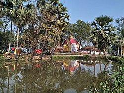 The 19th century Dakhsina Kali temple at Bhagabanpur