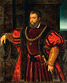 Alfonso de Este, por Dosso Dossi (1490-1542), que también fue pintor de la corte de Ercole II de Este.