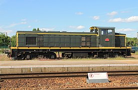 BB 63832 à Verneuil-sur-Avre le 30 mai 2015.