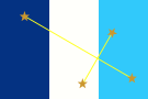 Flag of Coronel Dorrego Partido, Argentina