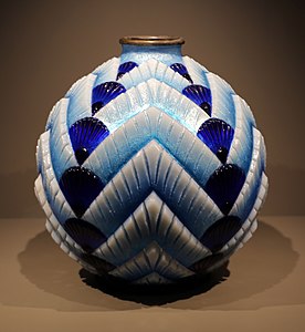 A Limoges vase by Camille Fauré (1874-1956)