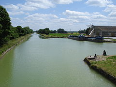 Canal de l'Aisne à la Marne à Courmelois (Val-de-Vesle),