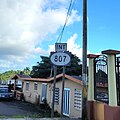 PR-805 east approaching PR-807 intersection in Negros barrio