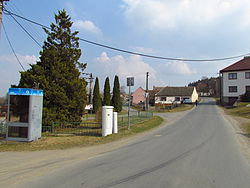 Centre of Čechočovice