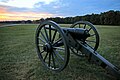 Cannon preserved at the Chancellorsville Battlefield
