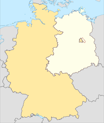 Noclador/sandbox/NORTHAG 1989 is located in Cold War Germany