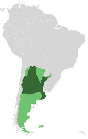 Localização de Argentina