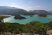 Le réservoir de Guadalhorce apparaît comme étant le monde des Mulefas.