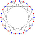 The chromatic number of the F26A graph is 2.