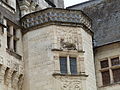 Roof dormer and staircase detail.