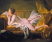 “The Blonde Odalisque” (1751) by François Boucher