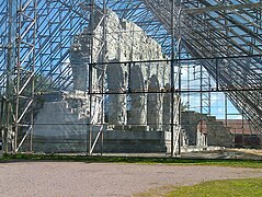 Cathedral Ruins in Hamar (about 1152), under protection