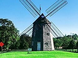 Hook Mill, located within East Hampton Village.