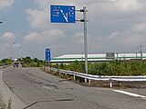 さいたま市西区 宝来付近（宝来インターチェンジ、埼玉県道2号から撮影）