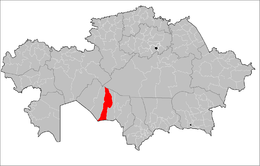 Distretto di Qarmaqšy – Localizzazione