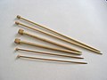 Knitting needles