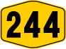 Federal Route 244 shield}}