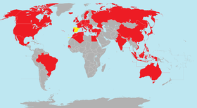 Carte de l'organisation