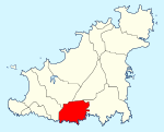Location of Forest in Guernsey