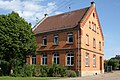 Pfahlheim, rotes Schulhaus, heute Kindergarten