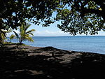 Svart sandstrand, Tahiti