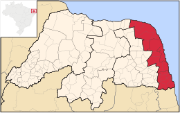 Leste Potiguar Potiguar – Mappa