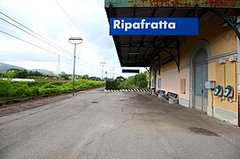 La stazione nel 2017