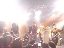 Saosin performing in 2007