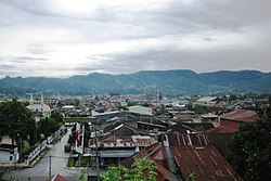 The town of Tarutung