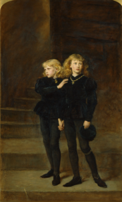 The Two Princes Edward and Richard in the Tower (1878) Picture Gallery of Royal Holloway College