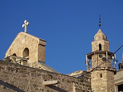 Church of Saint Porphyrius and the Katib al-Wilaya Mosque