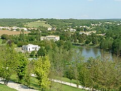 Vue depuis l'église de Touvre.