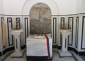 Interior of mausoleum